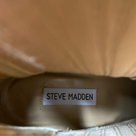 New! Steve Madden Catreena Tan Nubuck Chelsea Bootie 11M - Picture 12 of 14